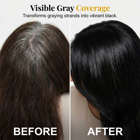 🔥 BUY 1 GET 1 FREE! 🌿 Plant-Based Comb-In Hair Dye Cream ✨ Instant Gray Coverage &amp; Natural-Looking Color