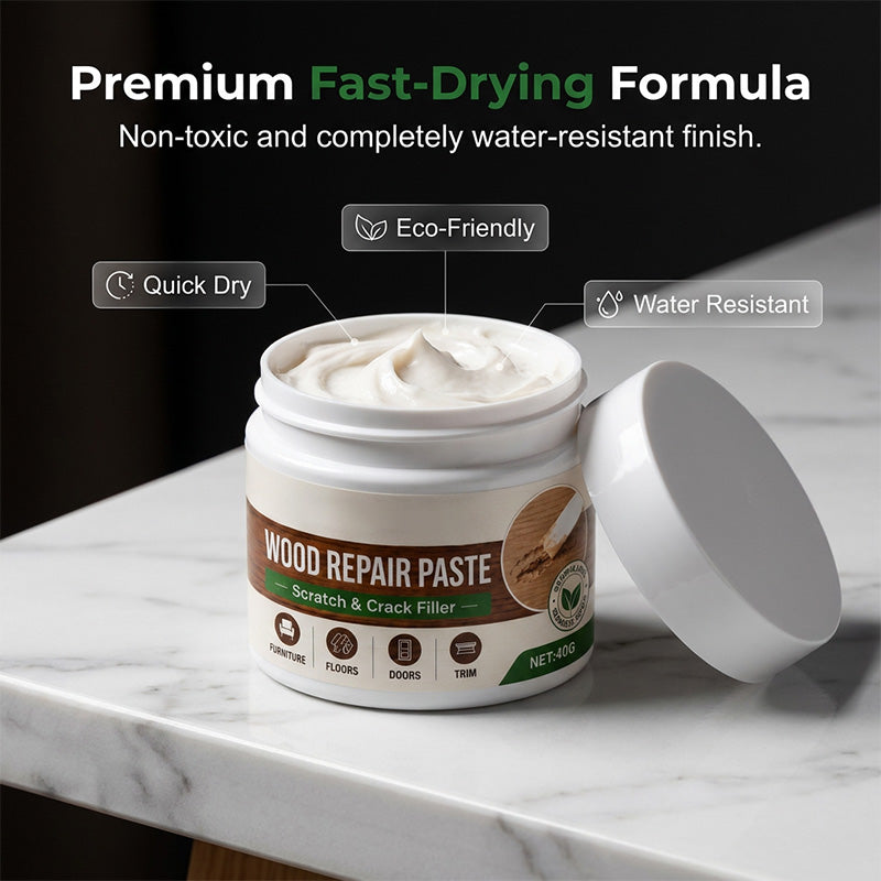 🥳2026 HOT SALE🥳💞50K+ SOLD!🛡️🪑 49% OFF! Furniture &amp; Floor Repair Paste – Works on tables, cabinets &amp; wooden floors. Covers scuffs &amp; peeling. No more ugly scratches! 🏠✅