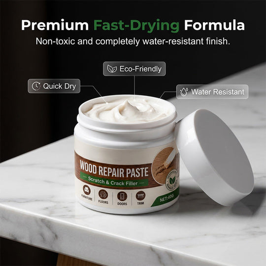 🥳2026 HOT SALE🥳💞50K+ SOLD!🛡️🪑 49% OFF! Furniture &amp; Floor Repair Paste – Works on tables, cabinets &amp; wooden floors. Covers scuffs &amp; peeling. No more ugly scratches! 🏠✅