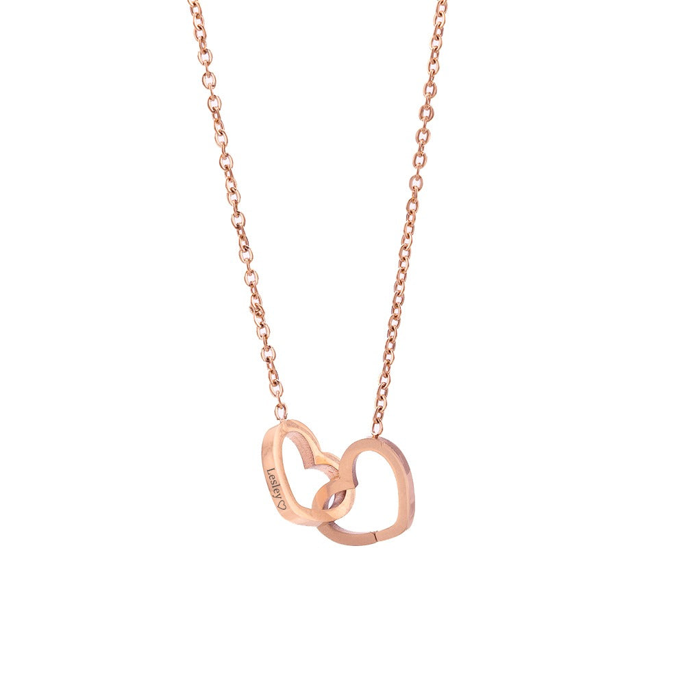 Eternal Rose Box - W/Engraved Necklace &amp; Artificial Rose