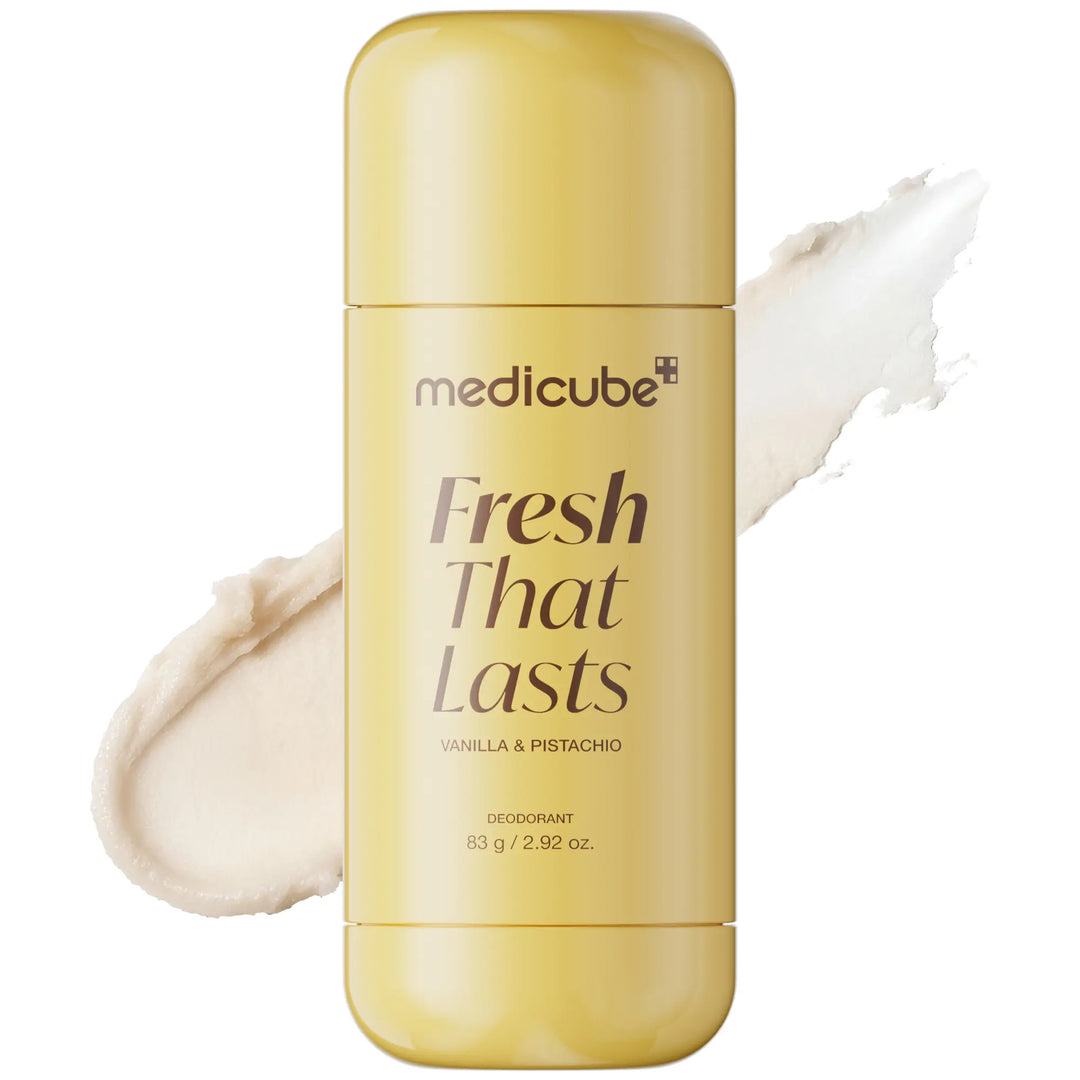 [NEW] [medicube] Deodorant Vanilla &amp; Pistachio Fresh That Lasts | 24 Hour Odor Control, No Aluminum, Baking Soda, Parabens, Phthalates, Ethanol | Brightening &amp; Smoothing for Dark Underarms with Koic Acid &amp; Turmeric | Korean Skincare, K-Beauty