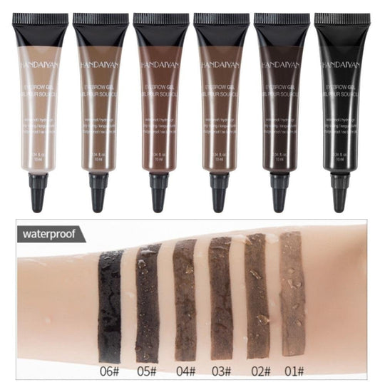 ⏳Last Day Buy 1 Get 1 Free ⭐Long-lasting Waterproof Smudge-proof Liquid Eyebrow Gel/Tint(With Free Brush)