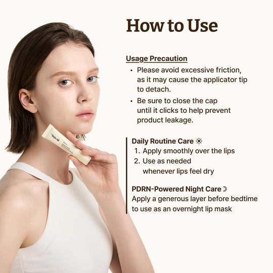 Dr. Reju-All Advanced PDRN - Rejuvenating Lip Serum - Moisturizing Lip Balm with Lipozip PDRN for Glossy, Dewy Lips - Gentle Exfoliating &amp; Smoothing Lip Moisturizer - Hibiscus &amp; Lactic Acid - 0.3 fl oz