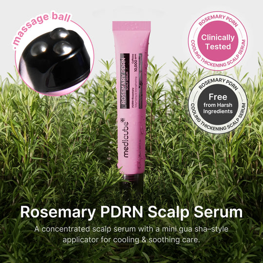 [medicube]Rosemary PDRN Spicule Scalp Serum (20ml) | Dry&amp;Oily,Flaky-lookingScalp1 KoreaHairCare,FreefromParabens,Silicones, Sulfates