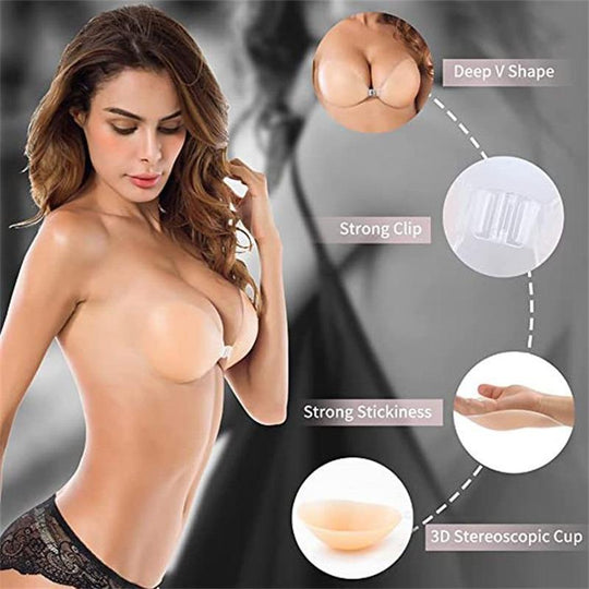 💕Invisible Silicone Adhesive Bra
