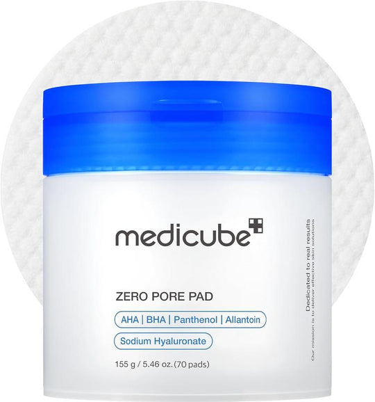 [medicube Official] Zero Pore Pads (AHA + BHA) | Toner Pads for Smoother Skin