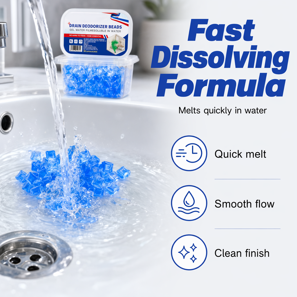 🎁 BUY 2 GET 1 FREE! 🚿 Household Drain Freshener &amp; Cleaner ✨ Removes Buildup, Neutralizes Odors &amp; Helps Keep Drains Flowing Smoothly 🏡💧