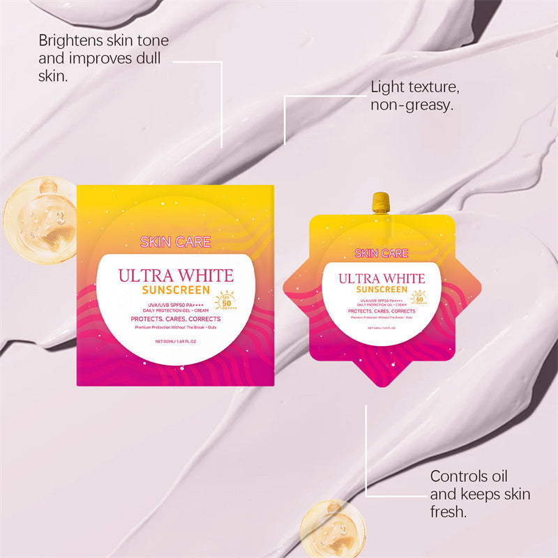🎉🔥 HOT SALE – Buy 1 Get 1 Free! ☀️ Portable Highly Effective Whitening Sunscreen ✨ Lightweight UV Protection, Easy Reapplication &amp; Bright-Looking Skin Anywhere 💖
