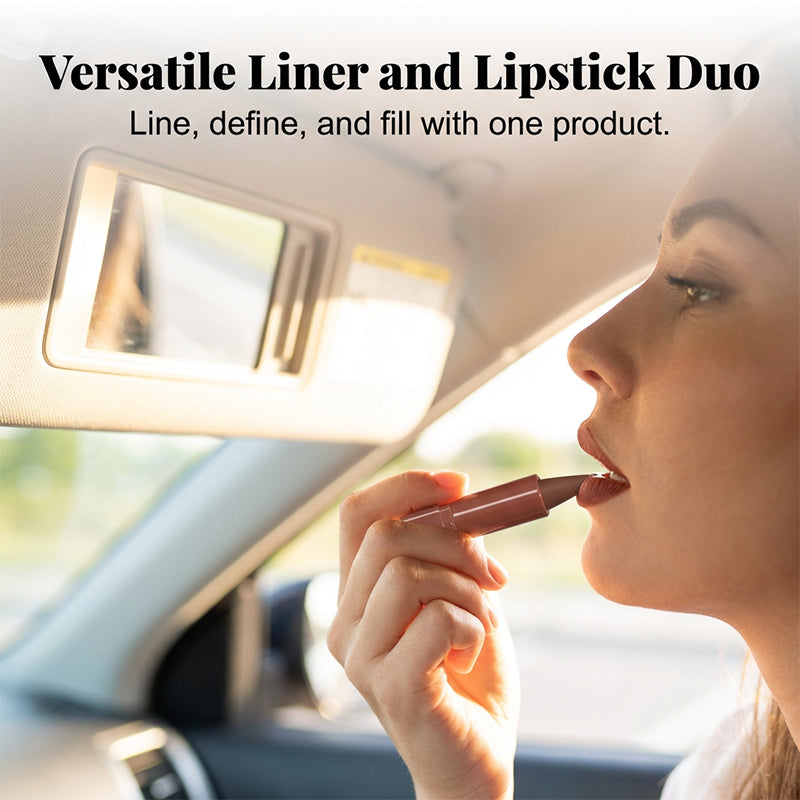 ✨BUY 1 GET 1 FREE✨Dual-Tip Matte Lipstick – Smudge-Proof &amp; Long-Lasting Color