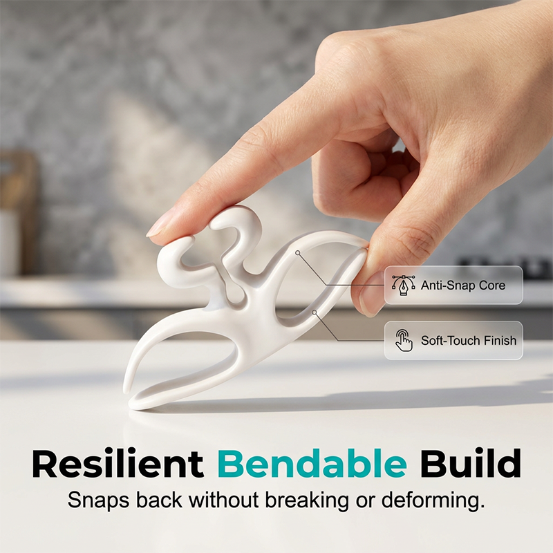 🎁 BUY 2 GET 1 FREE! 🔌 Self-Adhesive Silicone Appliance Cord Organizer ✨ Keep Kitchen Cords Neat, Organized &amp; Tangle-Free 🏠