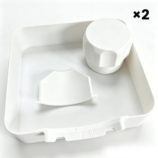 🔥 50% OFF TODAY! 🛠️ Universal Front-Load Washing Machine Drain Pan ✨ Heavy-Duty Leak Protection, Easy Installation &amp; Floor-Saving Design 💦🏡