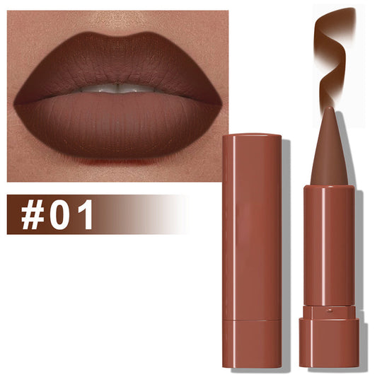 ✨BUY 1 GET 1 FREE✨Dual-Tip Matte Lipstick – Smudge-Proof &amp; Long-Lasting Color