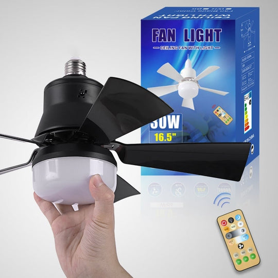 🏆LAST DAY SALE 50% OFF🔥SmartBreez 40W LED Ceiling Fan Light – 20.5 Ultra-Quiet with Remote 🎯 | E27 + FREE B22 Adapter 🔌 | For Bedroom 😴, Kitchen 👩‍🍳 &amp; Garage 🛠️