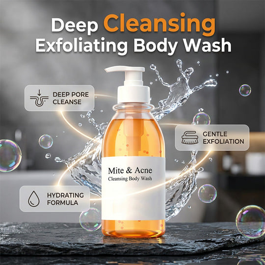 🔥 50% OFF TODAY! 🛁 Anti-Mite &amp; Acne Control Body Wash ✨ Deep Cleansing, Oil Control &amp; Clearer-Looking Skin