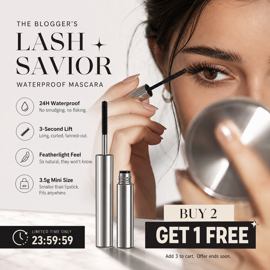 💐🔥 BUY 1 GET 1 FREE! 💥 Waterproof Curling &amp; Lengthening Mascara ✨ 24H Waterproof, Smudge-Proof, Volumizing &amp; Long-Lasting Curl 👁️💖