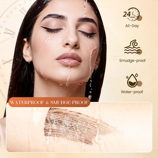 💐🔥 BUY 1 GET 1 FREE! 💥 Waterproof Curling &amp; Lengthening Mascara ✨ 24H Waterproof, Smudge-Proof, Volumizing &amp; Long-Lasting Curl 👁️💖