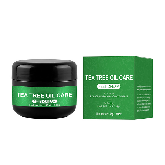👣🔥 Buy 2 Get 1 Free! 🌿 Natural Tea Tree Oil Foot Care ✨ Refreshing, Nourishing &amp; Gentle Daily Care for Soft, Smooth Feet 💚