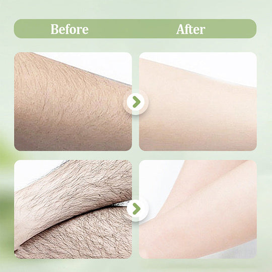 🧴 50% OFF NOW! 🪒 Gentle and Mild Set – Hair Removal Cream + Razor – Pain-Free for Sensitive Skin, No Dark Spots or Stubble 🌸