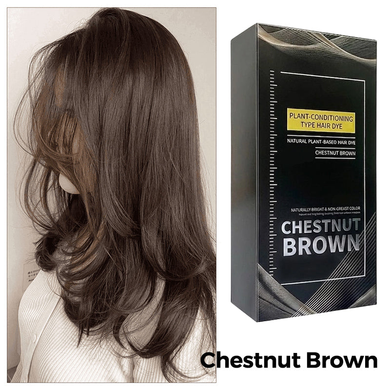 🔥 BUY 1 GET 1 FREE! 🌿 Plant-Based Comb-In Hair Dye Cream ✨ Instant Gray Coverage &amp; Natural-Looking Color
