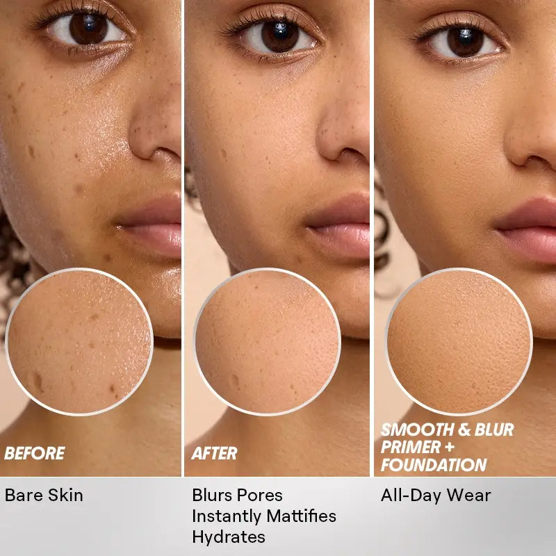 Summervibes SHEGLAM Camera On Smooth and Blur Primer Lightweight Pore Minimizing Makeup Base Soft Focus Blurring Effect Smooth Matte Finish Long Lasting Oil Control Face