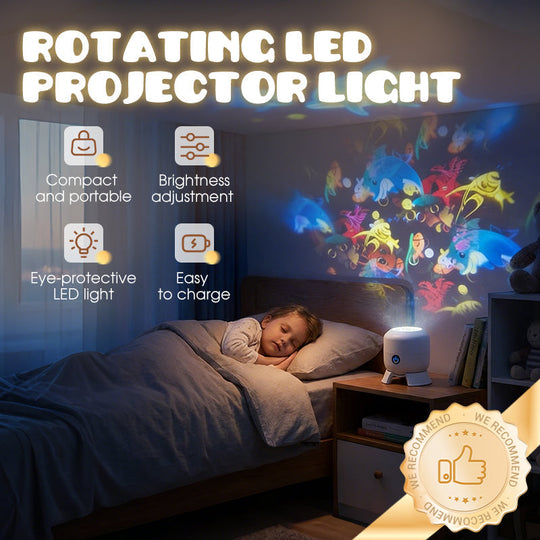 🥳2026 HOT SALE🥳💞80K+ SOLD!🌊 Ocean Wave Projector Light – Dynamic Rotating Aurora, Adjustable Brightness, Rechargeable – with/without Bluetooth Speaker – Bedroom Decor, Night Light, Gift for Kids &amp; Adults Regular price