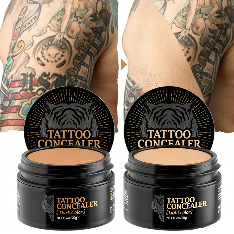 🥳2026 HOT SALE🥳💞50K+ SOLD!🎨🛡️ 50% OFF! Waterproof Scar Concealer – Dual‑shade custom match, covers scars &amp; birthmarks. Sweat‑proof, all‑day wear. 💪✨