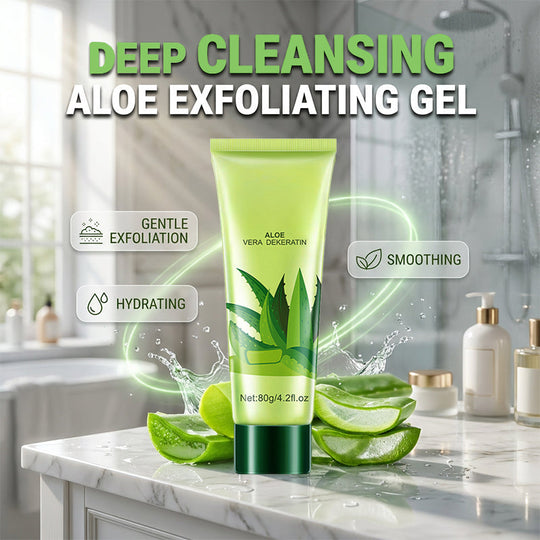 🎁 BUY 2 GET 1 FREE! 🌿 Aloe Vera Deep Cleansing Exfoliating Gel ✨ Smooth, Fresh &amp; Glowing Skin