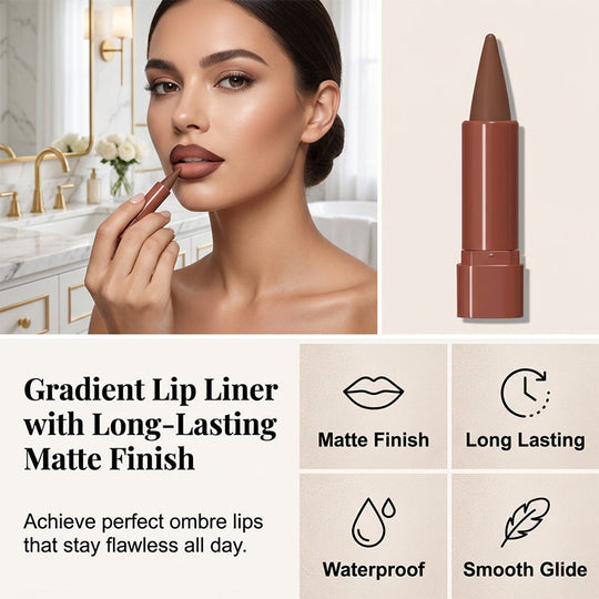 ✨BUY 1 GET 1 FREE✨Dual-Tip Matte Lipstick – Smudge-Proof &amp; Long-Lasting Color