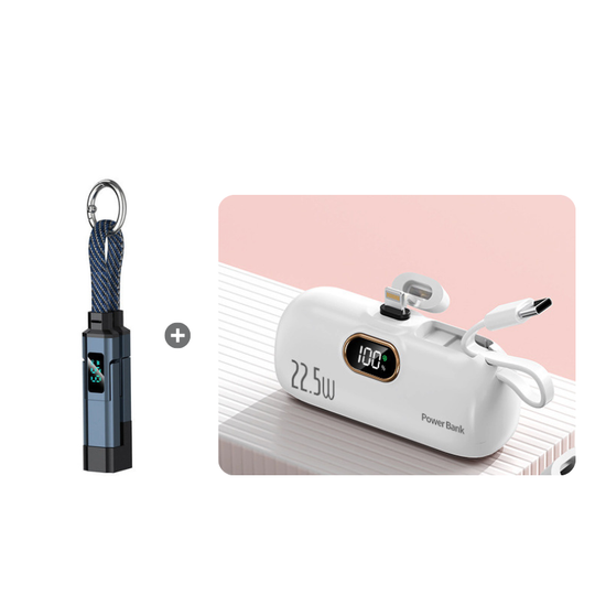 🔥HOT SALE 40% OFF🔥4-in-1 Digital Display Keychain Charging Cable