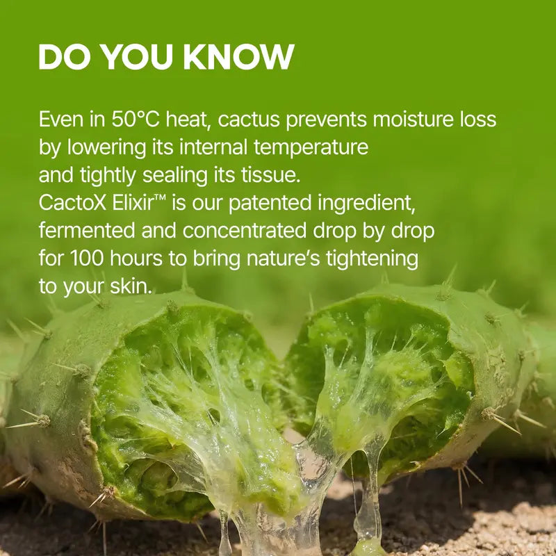 CACTOX V-LIFTING MEWING BAND with Cactus Cooling Reduce Puffiness &amp; Pore Tightening for Visible Pore Care Skin Repair