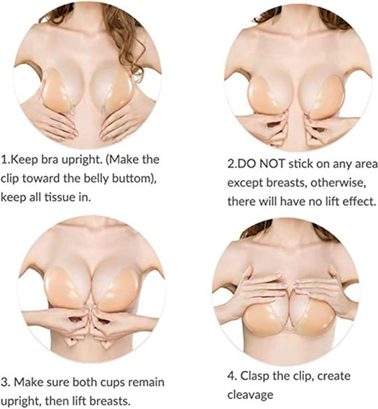 💕Invisible Silicone Adhesive Bra