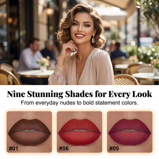 ✨BUY 1 GET 1 FREE✨Dual-Tip Matte Lipstick – Smudge-Proof &amp; Long-Lasting Color