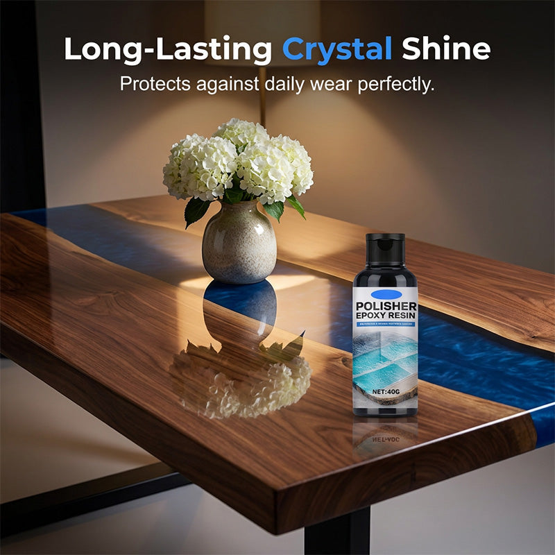 🥳2026 HOT SALE🥳🎉BUY MORE GET MORE FREE🎁 Epoxy Resin Polish – Restores dull resin to crystal‑clear high gloss. Removes scratches &amp; haze. Effortless hand polish! 🎨🌟