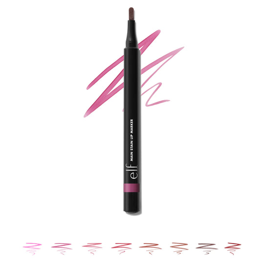 e.l.f Main Stain Lipliner Marker - Long-Lasting Lip Color Tool for Precise Lip Definition (Beauty &amp; Personal Care Makeup Accessory)