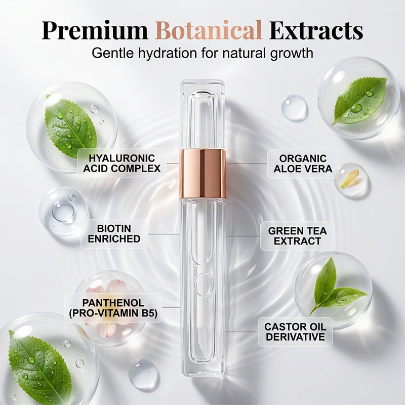 ✨ Nourishing Eyelash Serum for Longer &amp; Thicker-Looking Lashes (3ml) 💖 Strengthens, Conditions &amp; Enhances Natural Lash Beauty 👁️