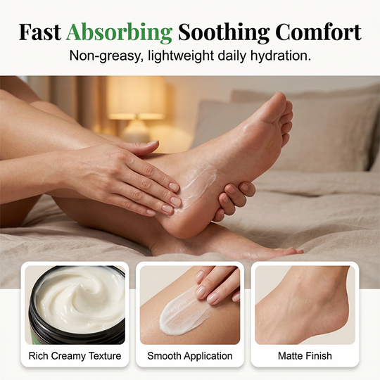 👣🔥 Buy 2 Get 1 Free! 🌿 Natural Tea Tree Oil Foot Care ✨ Refreshing, Nourishing &amp; Gentle Daily Care for Soft, Smooth Feet 💚