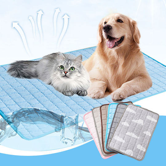 🧊 50% OFF TODAY! 🐶 Dog Cooling Mat (4X Cooling Effect) ✨ Instant Heat Relief &amp; All-Day Summer Comfort for Pets ☀️🐾