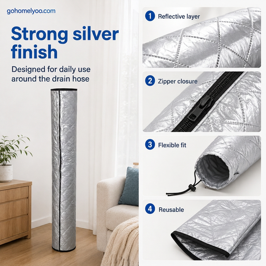 🔥 50% OFF TODAY! ❄️ AC Hose Insulation Cover – A Summer Home Essential ✨ Improve Cooling Efficiency, Reduce Heat Transfer &amp; Stay Comfortable All Season ☀️🏡