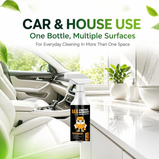 🧼 Buy 2 Get 1 Free! ✨ Heavy-Duty Interior Cleaner &amp; Degreaser – Multi-Surface, Quick Stain Removal, Safe Formula 🚗
