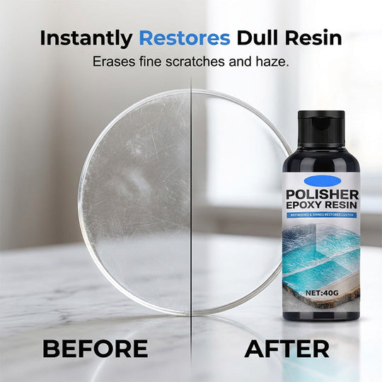 🥳2026 HOT SALE🥳🎉BUY MORE GET MORE FREE🎁 Epoxy Resin Polish – Restores dull resin to crystal‑clear high gloss. Removes scratches &amp; haze. Effortless hand polish! 🎨🌟