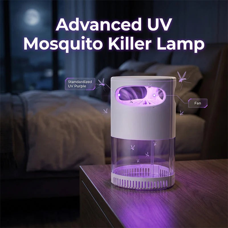 Mosquito Killer Lamp – tichá, USB, bez chemikálií.