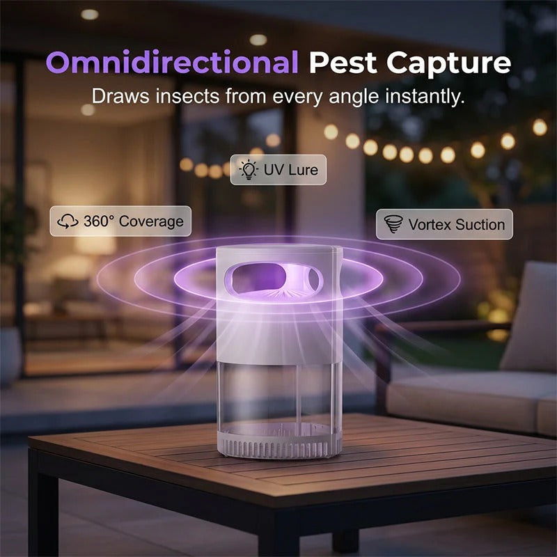 Mosquito Killer Lamp – tichá, USB, bez chemikálií.