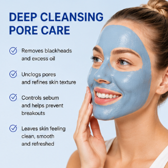 [medicube] Zero Pore Blackhead Mud Mask | 3 min bahenní maska ​​| péče o póry | Silná absorpce černých teček