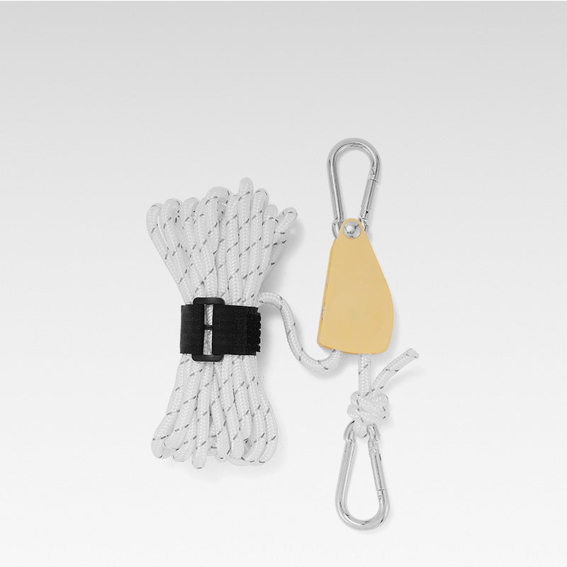 🪢Corde de camping portable et réglable🌳