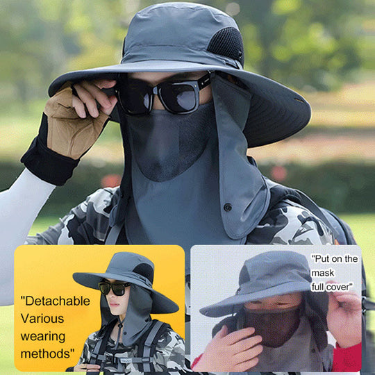 🔥Letní výprodej se slevou 69 %☀️Venkovní horolezecký sluneční klobouk