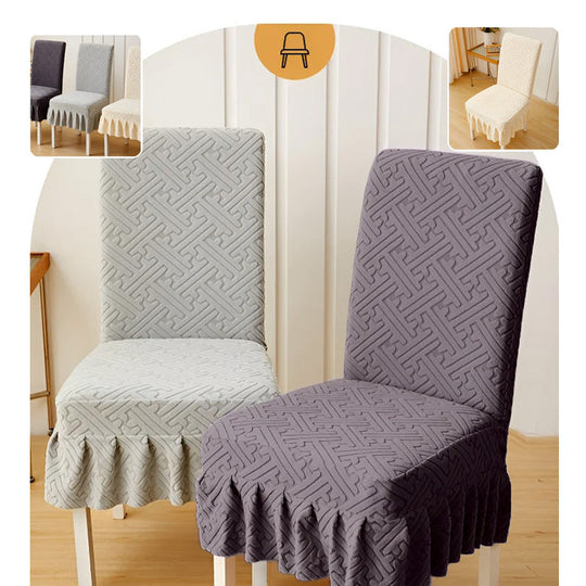 💥Christmas Sale 50% OFF🪑Dining Chair Slipcover Set of 2 ✨Instant holiday upgrade! Refresh your dining space🎄