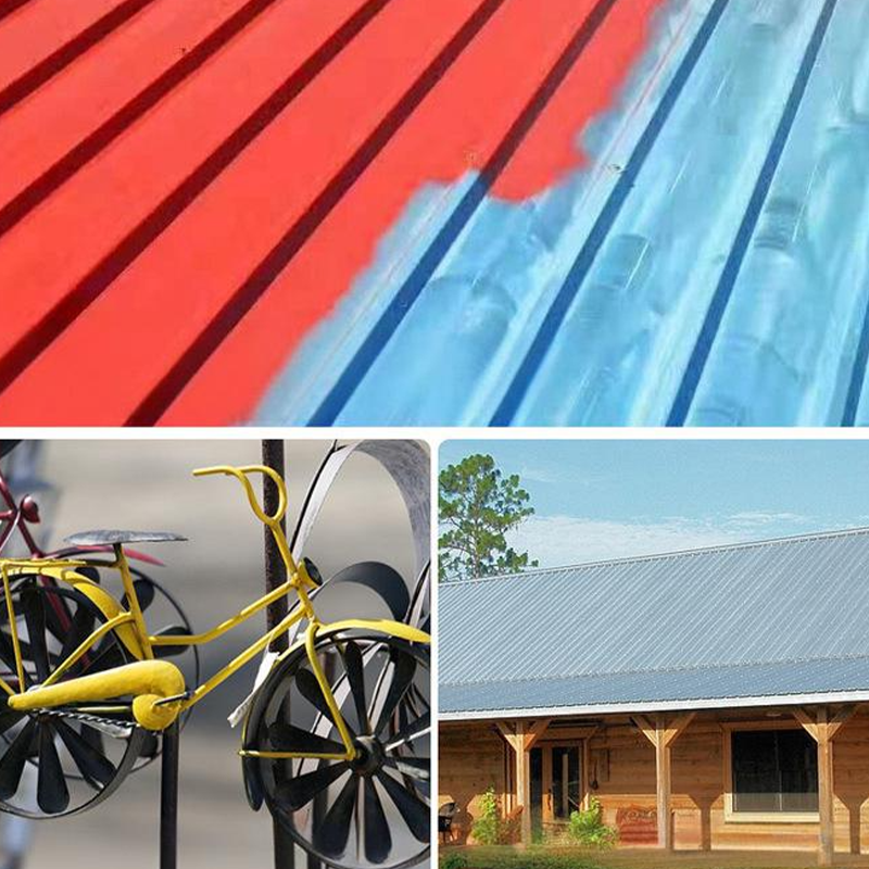 ČASOVĚ OMEZENÁ SLEVA 50 %⚡Metalická barva proti rzi – Jedna vrstva zastaví rez, bez broušení, bez výparů. Zaschne do hladkého kovového povrchu. Ideální pro zahradní nářadí. &amp;  brány. 🔨🛡️