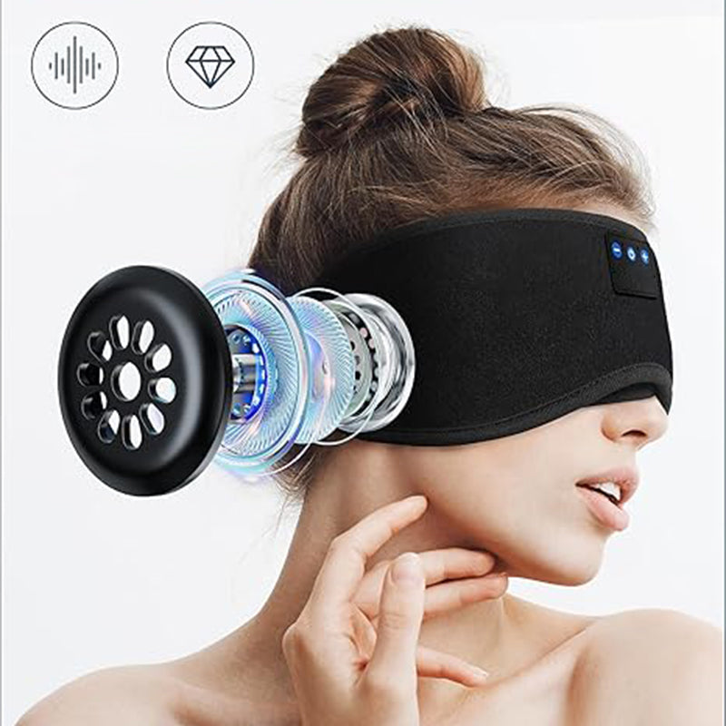 3D маска за сън с Bluetooth слушалки