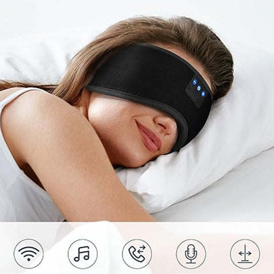 3D маска за сън с Bluetooth слушалки