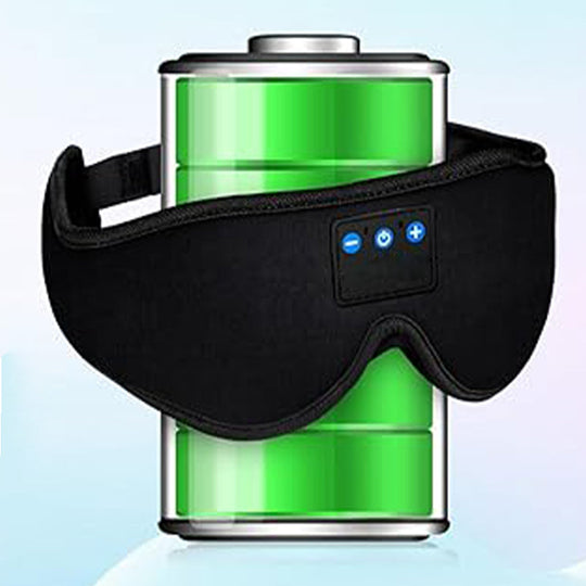 3D маска за сън с Bluetooth слушалки